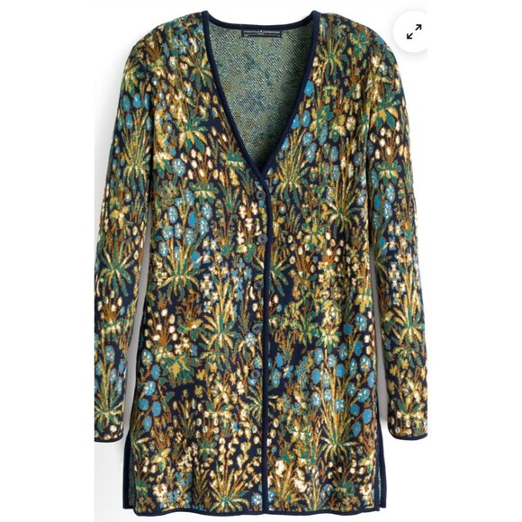 Peruvian Connection Tallgrass Cardigan M - Picture 2 of 10